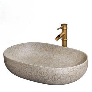 돌세면대 빈티지 인테리어 화장실 도자기 세면대 레스토랑 스텐 카페 야외