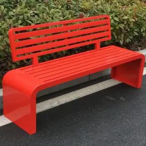 철제 벤치 야외 등받이 스틸 의자 실외 메탈 정원 빈티지 공원 정류장 스타일