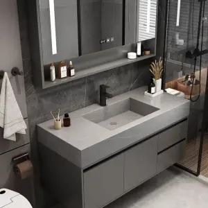 욕실 사각 세면대 호텔 언더볼 하부장 매립형