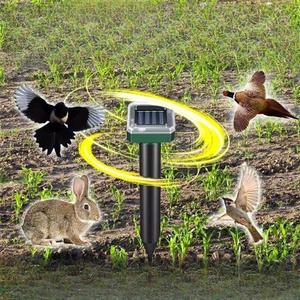 새쫓는소리 초음파 고주파 베란다 퇴치기 농작물 보호 조류 비둘기 태양광 2팩