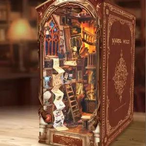 책꽂이미니어처 DIY 인테리어 북누크 도서관 무드등