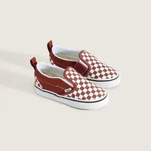 [롯데백화점]반스 토들러 슬립온 벨크로 컬러 띠어리 체커보드 VN000D0SRUS