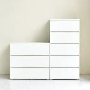 [보루네오하우스][보루네오 하우스] 아르메 클라로 서랍장 세트(3단+5단)