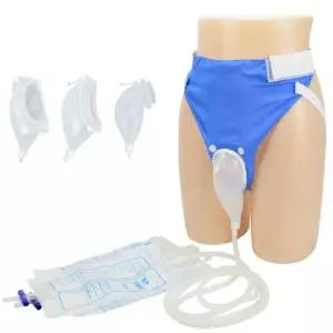 휴대용 팬티 주머니 여성 실리콘 소변기 보조 누수방지 남성 간병 [mFD6B8B]