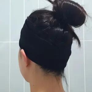 반다나 무지 골지 블랙 남자헤어밴드 남녀공용 헤어밴 남자헤어밴드 반다나머리띠