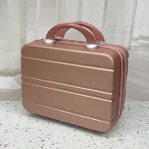 레디백 로즈골드 미니캐리어 14인치 레디백 작은캐리어 미니트렁크 미니캐리어