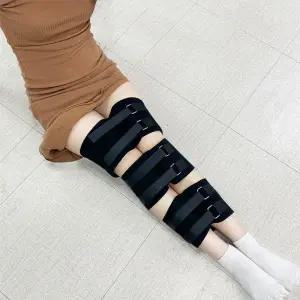 휜 허벅지 종아리 자 오 예쁜 안짱 벨트 밴드 바른세 묶기 무릎 [mC0BE5E]