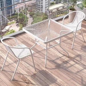 창가 간이 2인 야외 탁자 티테이블 세트 레저