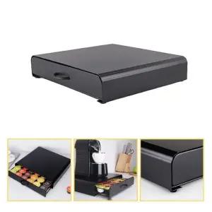 캡슐커피 보관함-36구 슬라이딩 서랍식 약37x38cm