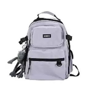 커플 남성 야영용 더플백 백팩 대학생 가죽 캐쥬얼