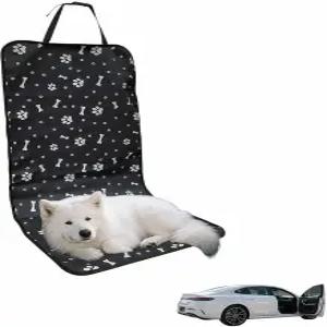 반려견 및 반려묘용 방수 반려동물 카시트 커버 미끄럼 방지 패브릭 해먹 앞뒤 좌석용 클린 여행 매트 조절