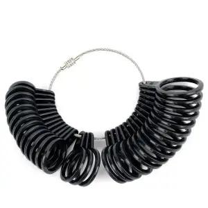 측정 반지사이즈 반지호수 링게이지 플라스틱반지호수 반지호수굵기 링게이지