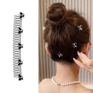 고정 나비 헤어핀 잔머리 잔머리고정핀 잔머리고정핀 잔머리정리핀 헤어포인트띠