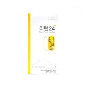 [팁스헬시] 리턴24 플러스 과식한날 야식후 무거운속 가뿐한 리셋 루틴 14포 x 6개