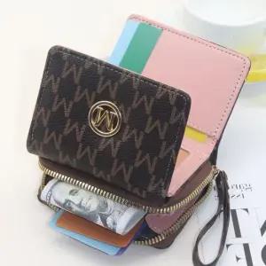 세련한 여성 반지갑 카드지갑 동전지갑 지퍼형 지갑 고급형지갑 가죽반지갑 카드반지갑