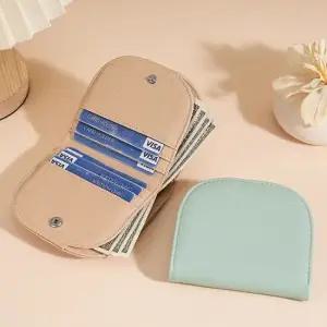 고퀄리티 여성 예쁜 미니 반지갑 학생 카드 동전지갑 여자반지갑 여자가죽지갑