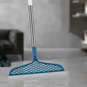 물기제거 실리콘 빗자루 180도회전 유리청소 아파트 베란다 스퀴지 밀대 R791-OA