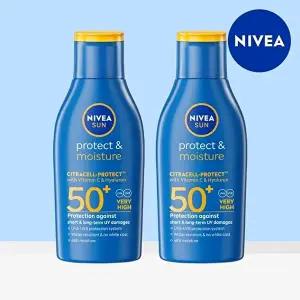 [니베아]니베아 선 프로텍트 앤 모이스춰 선 로션 100ml 2개