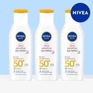 [니베아]니베아 선 울트라 센서티브 선 로션 200ml 3개