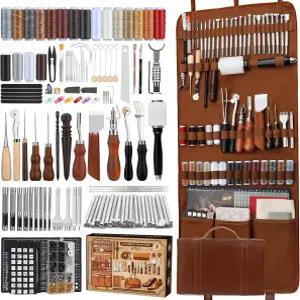 DIY 수공예 제작 및 수리를 위한 맞춤형 보관 가방 조각 절단 바느질 스탬핑 샌딩 용품이 포함된 CBHGFEA