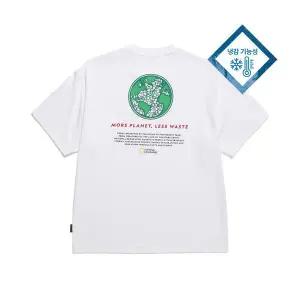 내셔널지오그래픽 N242UTS840 시즌 그래픽 반팔 티셔츠 WHITE 463167