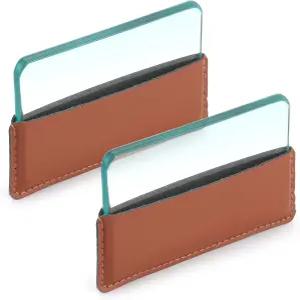 가죽 공예를 위한 CBHGFEA 2팩 유리 슬라이커 보호 케이스 매끄러움 도구