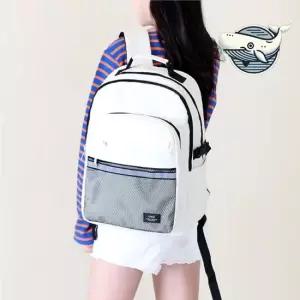 유니크한 라운드형 학생 캐주얼 백팩 데일리 용 아동백팩 노트북백팩 여대생가방