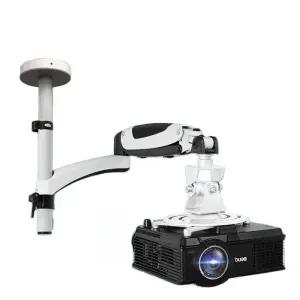 벽설치형 프로젝터 거치대 빔프로젝터 마운트 천장 다각도 홈시네마 암