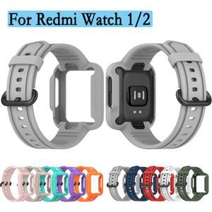 Xiaomi MI Watch Lite 2/Xiaomi Poco 용 부드러운 실리콘 스포츠 밴드 Redmi Watch2 40MM 팔찌의 고무 시계 스트랩