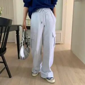 여자 밴딩 카고 투웨이 트레이닝 롱 팬츠