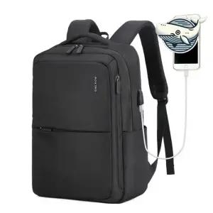 모던 남여공용 직장인 배낭 멀티 수납 충전기능 여행용백팩 고등학생가방 노트북백팩