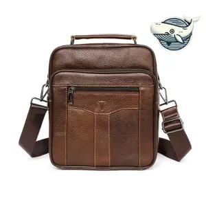 스타일리시 소가죽 크로스백 남자 가방 캐주얼 남자토트백 백패킹배낭 소가죽가방