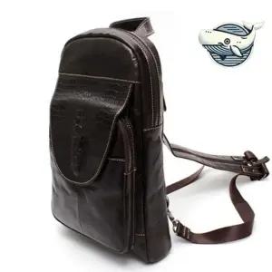 심플한 디자인 남성 크로스백 미니백팩 소품 핸드폰가방 허리가방 허리색 웨이스트백