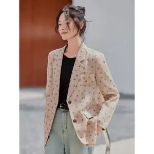 캐주얼 여성용 정장 자켓 코트 봄가을 상의 작은 DUCHI3