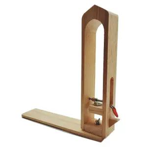 LYFJXX 가죽 스티칭 포니 나무 테이블 데스크탑 말 클램프 DIY 제작용