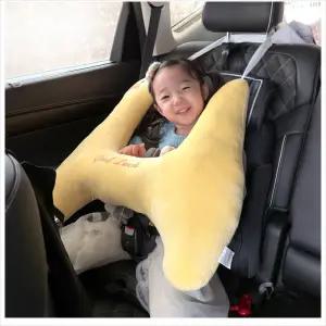D24 동물 안전벨트 슬립쿠션 베개 수면인형 차량용