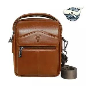 남자 클래식 가죽 숄더백 세미 크로스 경량 남성가죽백 남성가죽가방 남성크로스백