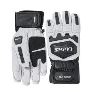 루디스 국가대표 LUPDUG06 화이트 알파인 스키 보드 레이싱 오지 방한 가죽 장갑