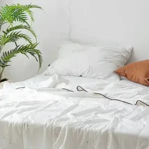 여름 냉감 홑겹/차렵이불 2패턴 SS/Q