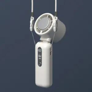 오아 아이스볼트폴드 휴대용 미니 급속 냉각 손 선풍기 이중쿨링 BLDC 핸디 핸드 초강력 손풍기