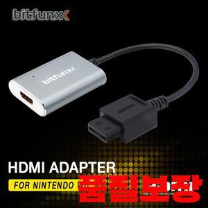 비트펀엑스 HDMI 닌텐도 Wii NTSC PAL 레트로 게임 콘솔용 어댑터 커넥터 플러그 앤 플레이