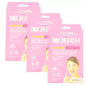 여드름패치 일동 메디터치H 썬 프로텍션 돗트 48매입 x3개 상처 진물 흡수 방수 반창고 밴드