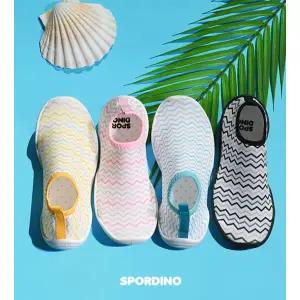 [아웃도어스/스포디노]어썸아쿠아슈즈 지그재그_가볍고 편안한 아동 워터스킨슈즈/물놀이신발