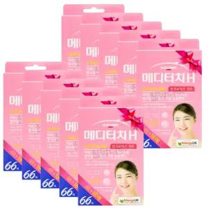 여드름패치 일동 메디터치 H 썬프로텍션 돗트 66매 x10개 상처 방수 습윤 드레싱 밴드 반창고