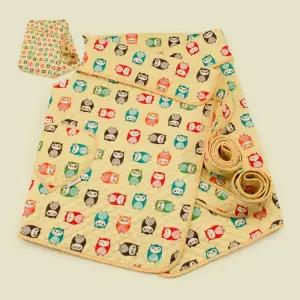 나와니스_ 부엉이친구 아기포대기 7부 옐로우