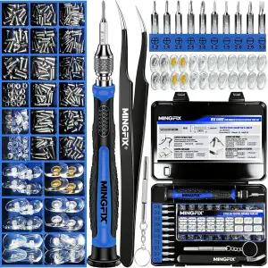 안경 선글라스 수리 키트 다양한 나사 코 패드 소형 드라이버 비트 세트 및 등을 위한 미니 여행용