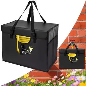 YVVZHOU PANN 확장형 정원 호스 홀더 수도 정리함 헤비 듀티 셀프 배수 보관 용기 도구용 야외 스프링클러