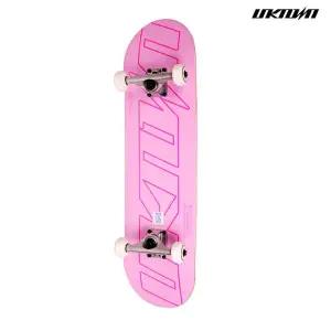 [하프클럽/언노운]정품 언노운 스텐다드 스케이트보드 입문용 상급용 핑크