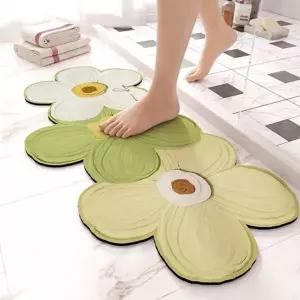 발매트 욕실 주방 규조토 화장실 쿠션 세탁 플라워