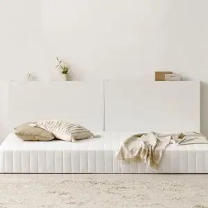 [상일리베가구]데이픽 침대 사이드 선반 높은 틈새 수납장 1000